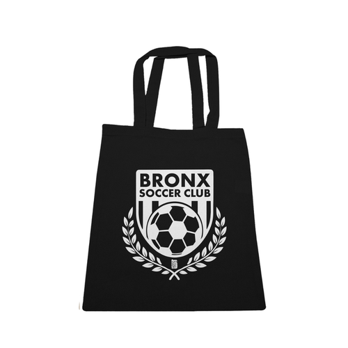 Bronx Soccer Club Large Canvas Tote by Bronx Native