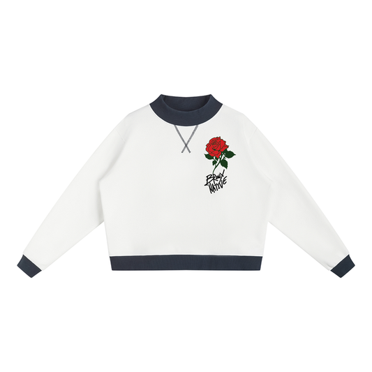 Bronx Summer Light Mock Neck Crewneck by Bronx Native — Summer Collection product image