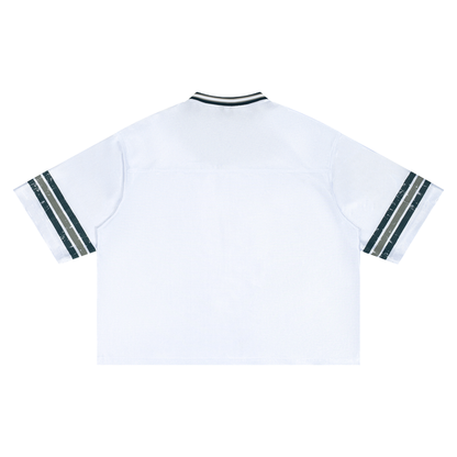 BX x BK 30th Anniversary Boxy Striped Jersey by Bronx Native — BX x BK 30th Anniversary Stadium Series product image