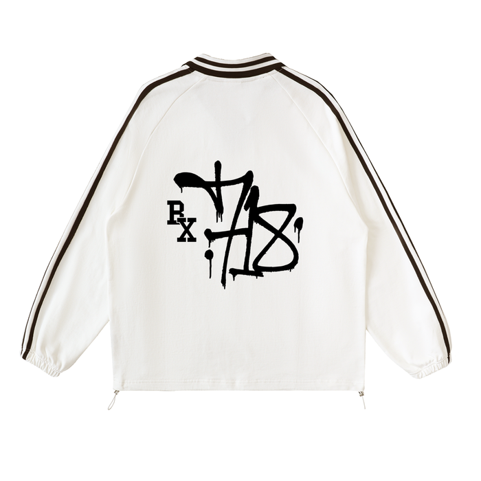 Canada x Bronx Native Soccer Club Contrast Striped Lapel Collar Sweatshirt product image 2 of 2 by Bronx Native