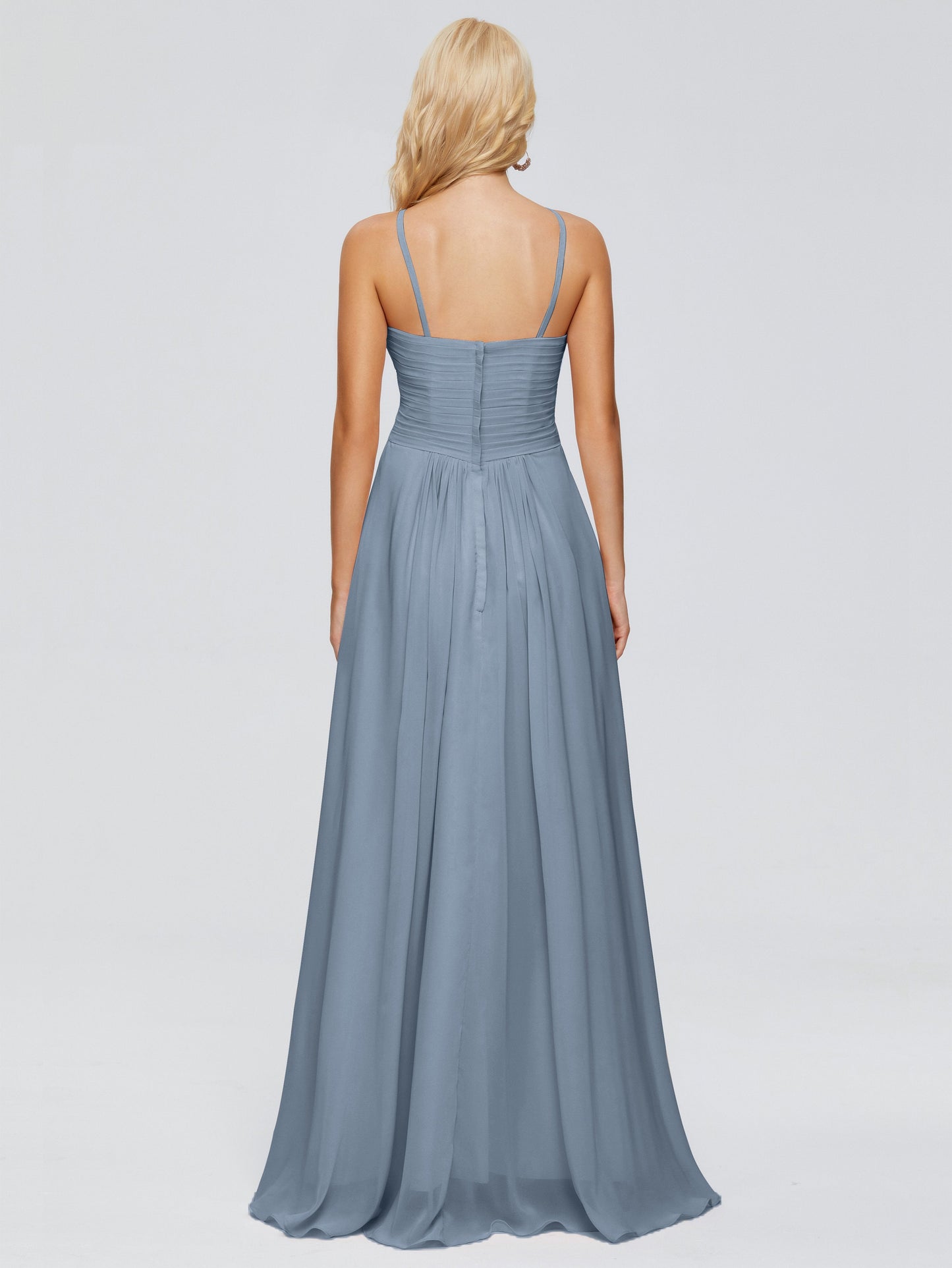Isla Spaghetti Straps Chiffon Bridesmaid Dresses