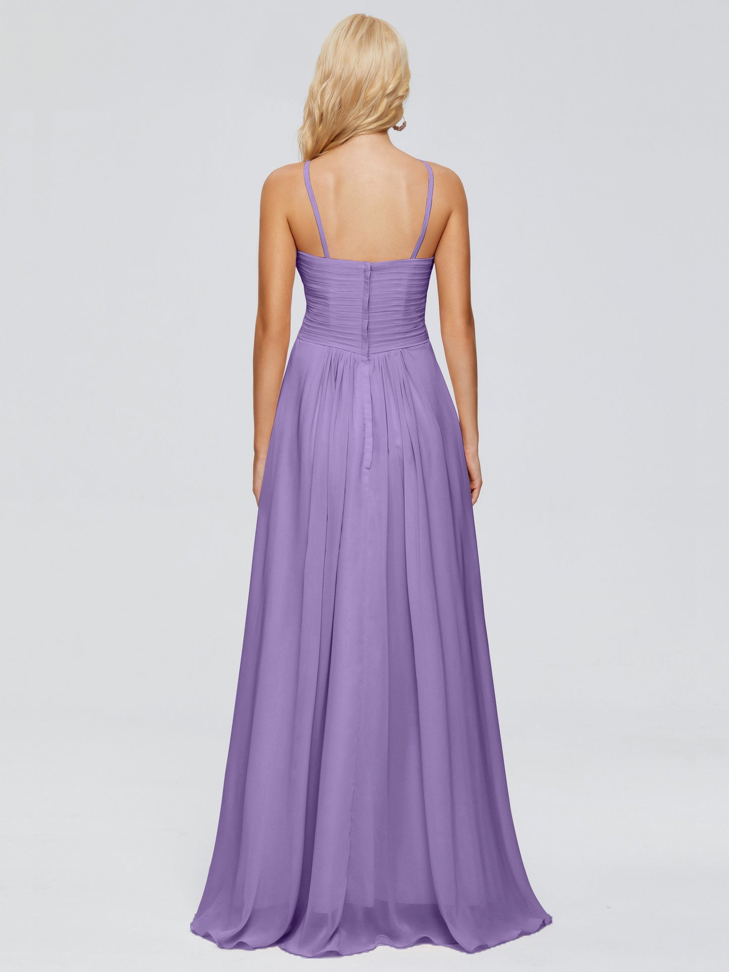 Isla Spaghetti Straps Chiffon Bridesmaid Dresses