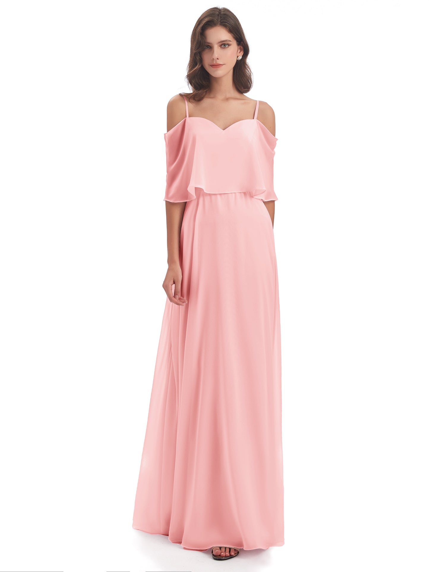 Abigail Sheath Spaghetti Straps Bridesmaid Dresses