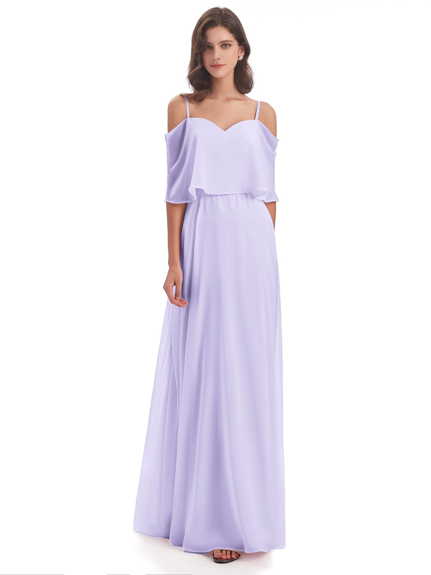 Abigail Sheath Spaghetti Straps Bridesmaid Dresses