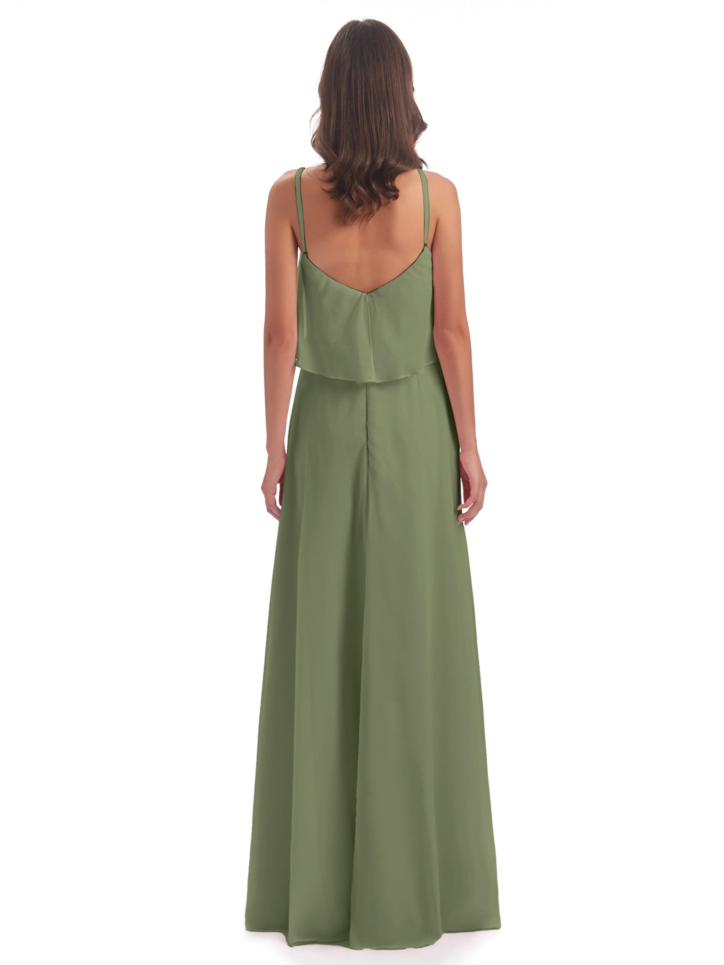 Abigail Sheath Spaghetti Straps Bridesmaid Dresses