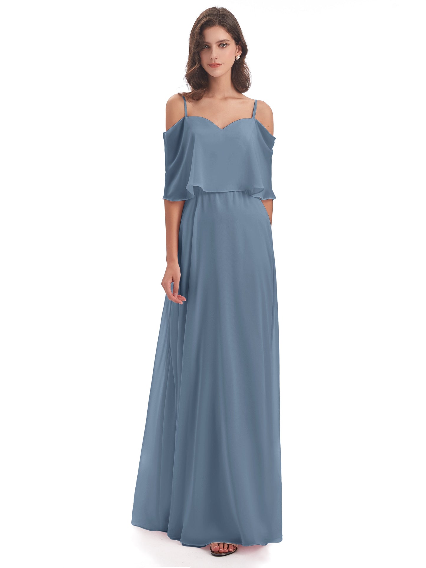 Abigail Sheath Spaghetti Straps Bridesmaid Dresses