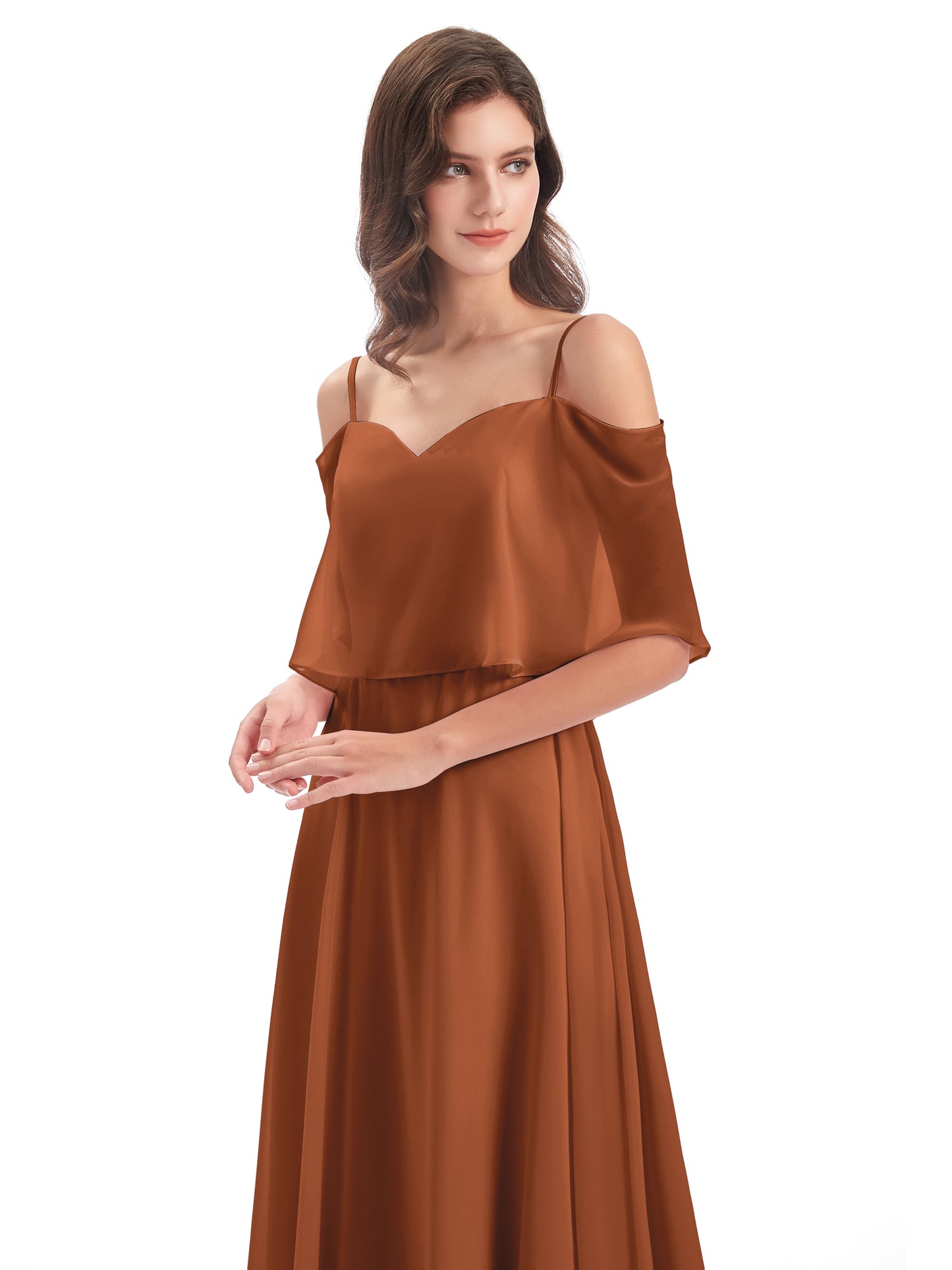 Abigail Sheath Spaghetti Straps Bridesmaid Dresses