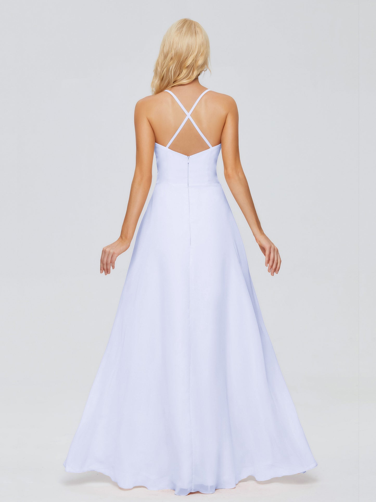 Adalynn Spaghetti Straps Chiffon Bridesmaid Dresses