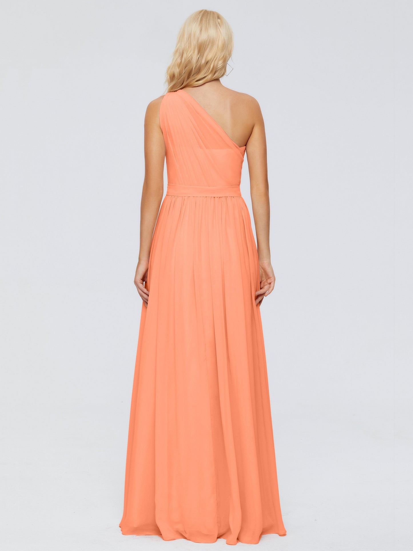 Arabella One-shoulder Chiffon Bridesmaid Dresses