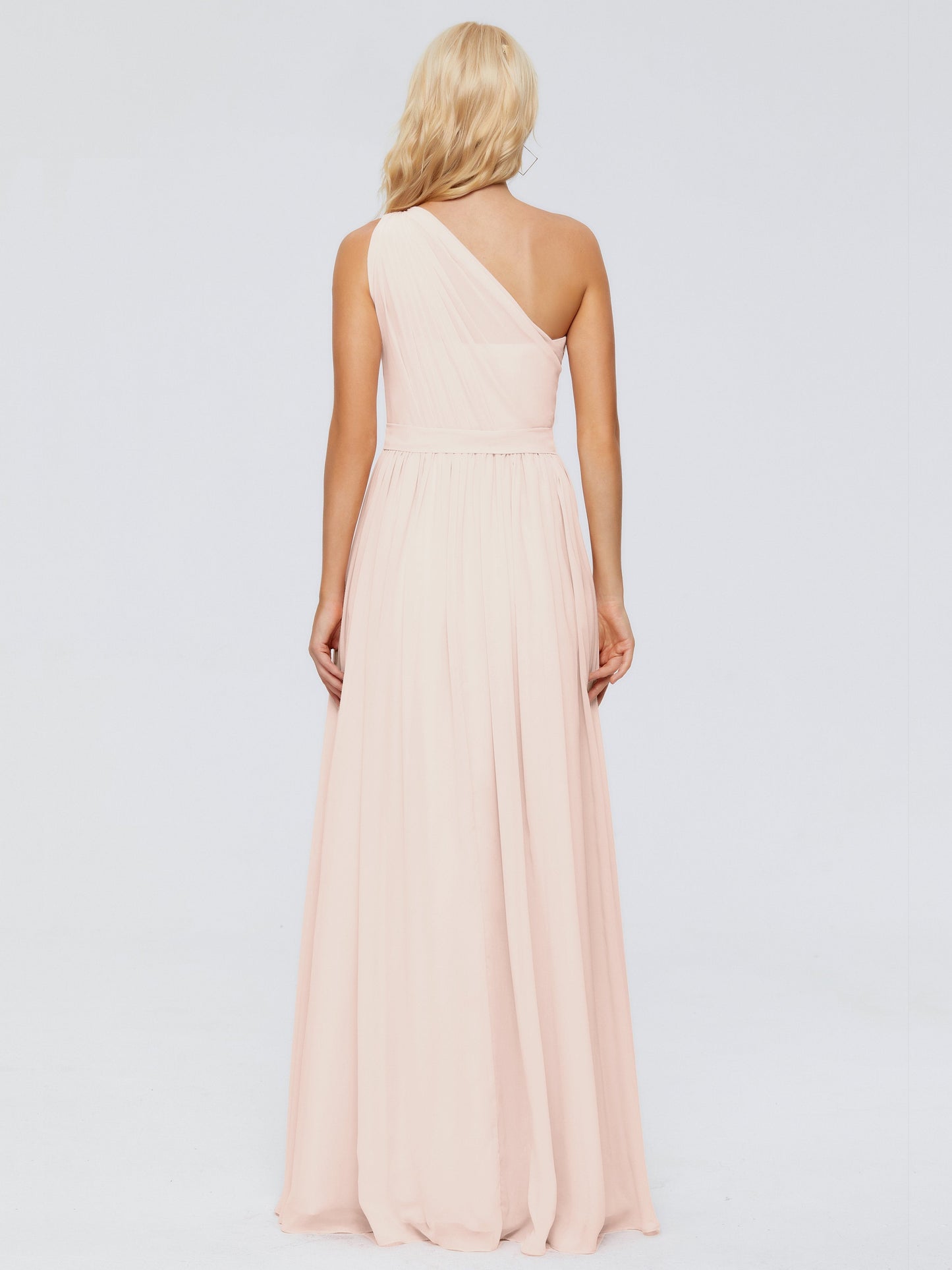 Arabella One-shoulder Chiffon Bridesmaid Dresses