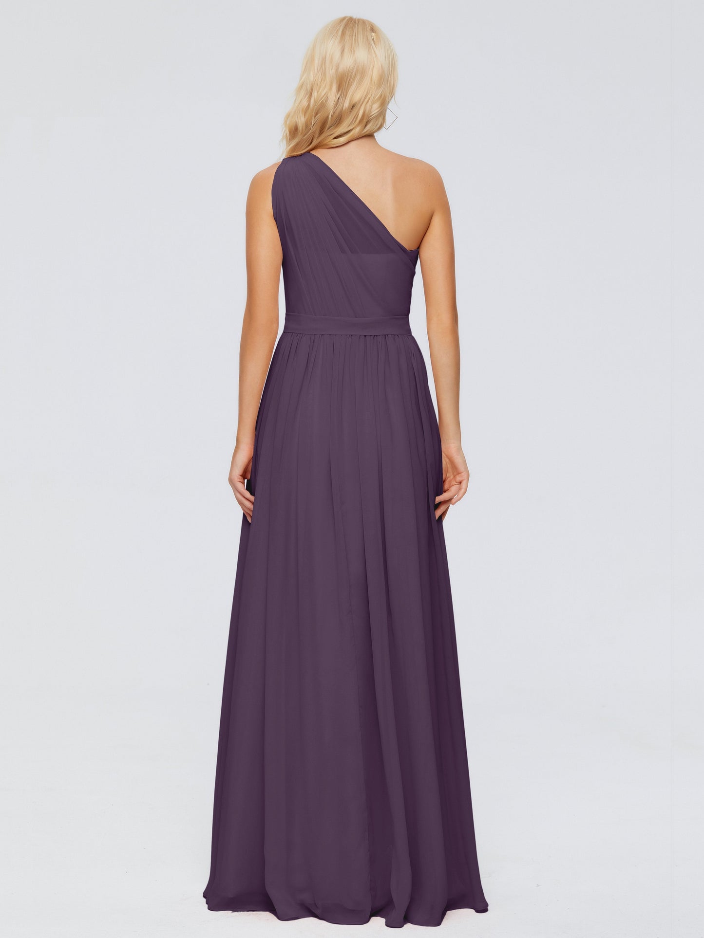 Arabella One-shoulder Chiffon Bridesmaid Dresses