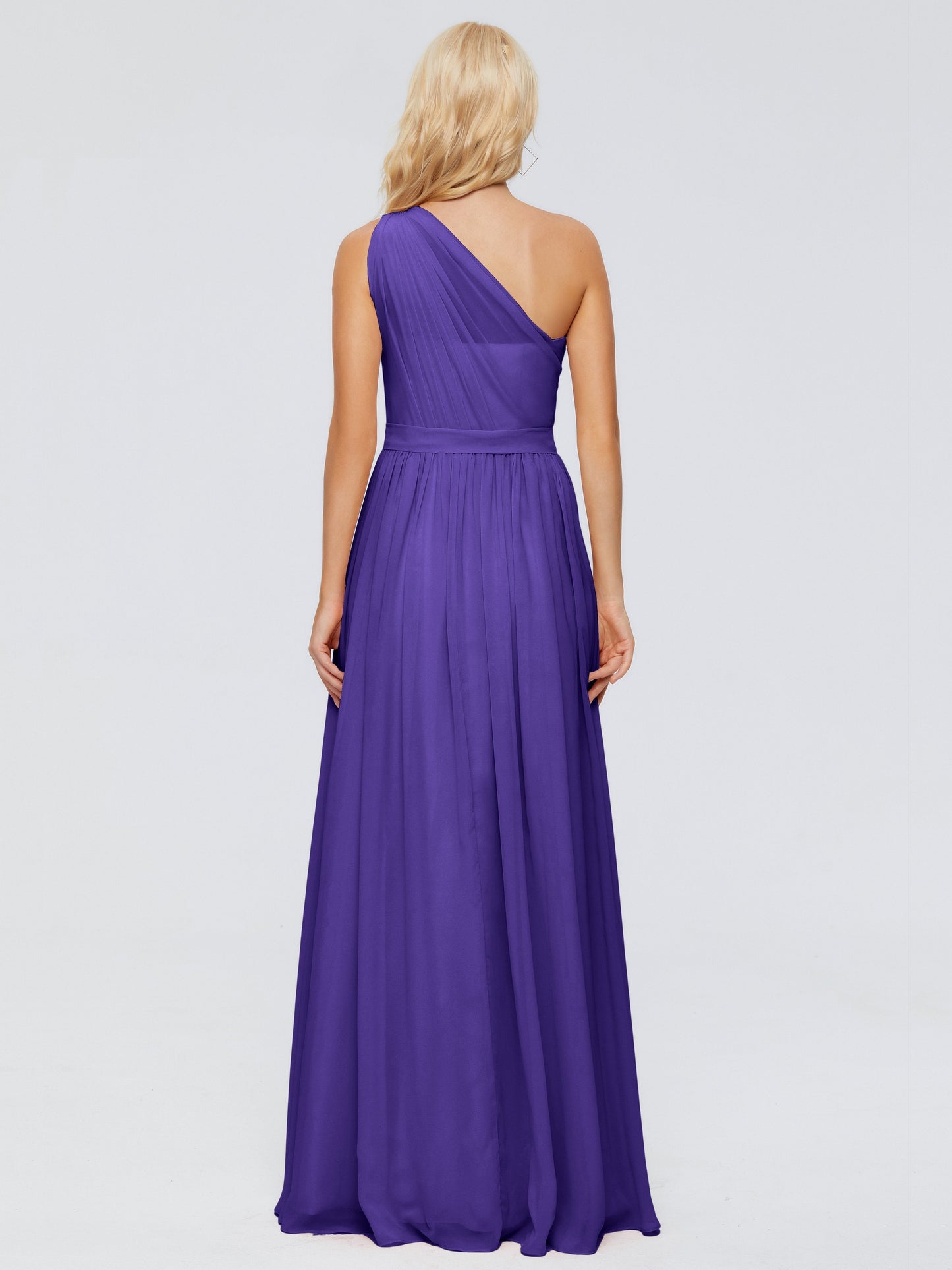 Arabella One-shoulder Chiffon Bridesmaid Dresses