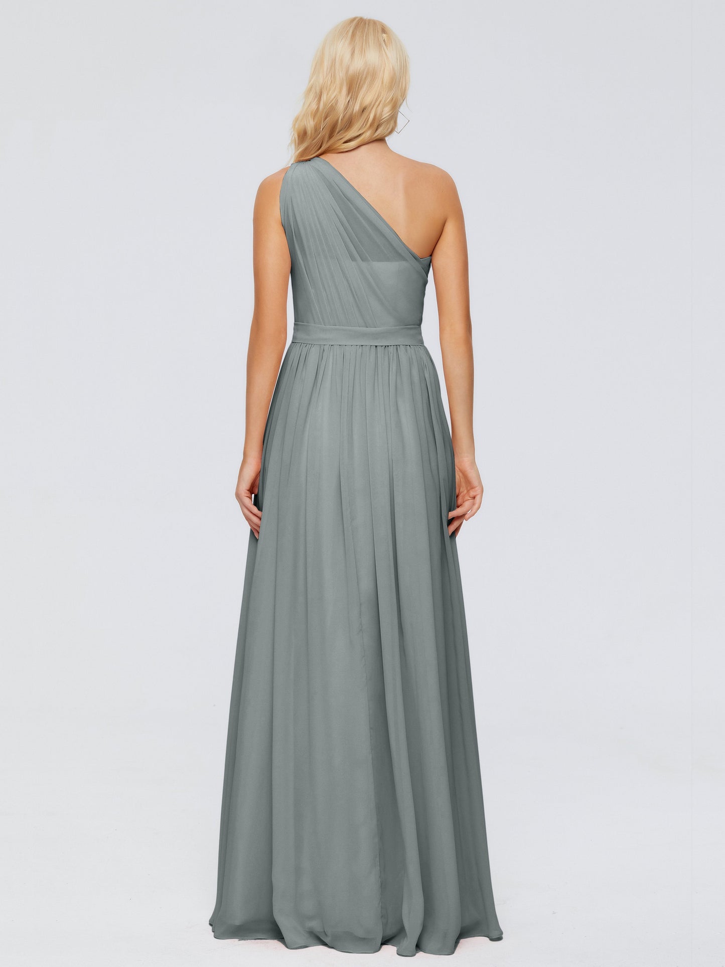 Arabella One-shoulder Chiffon Bridesmaid Dresses