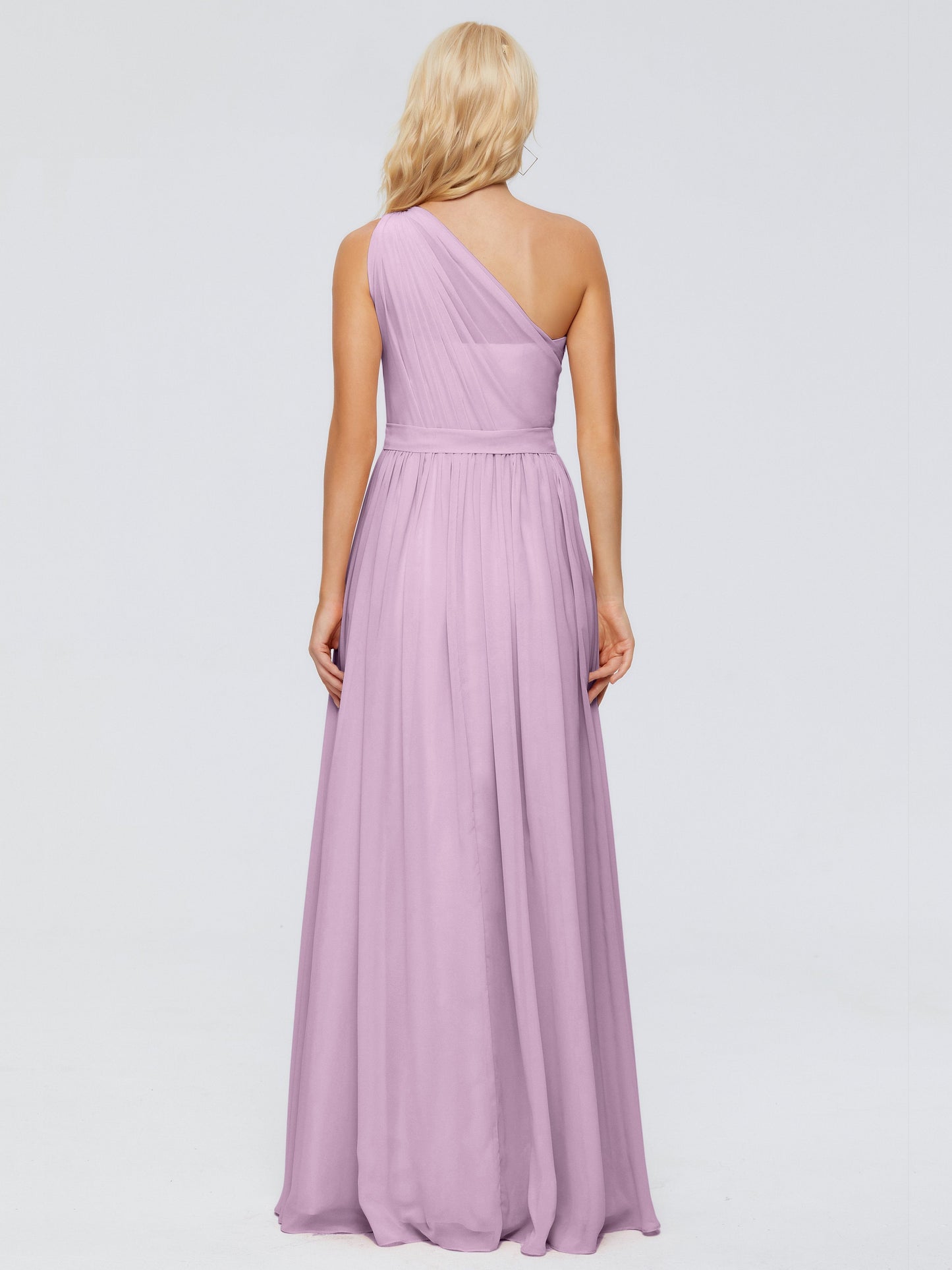 Arabella One-shoulder Chiffon Bridesmaid Dresses