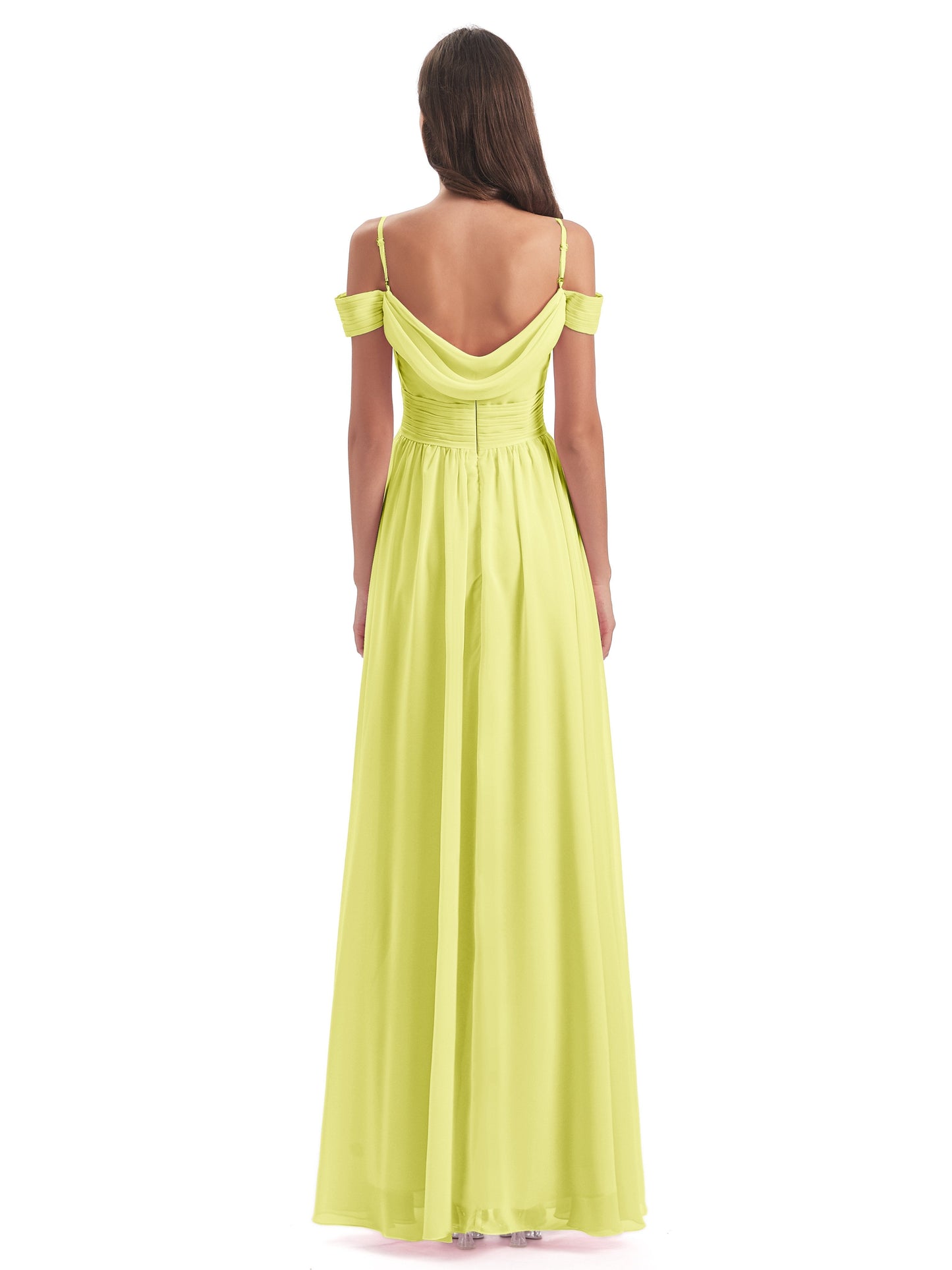 Mia A-line Off The Shoulder Long Bridesmaid Dresses