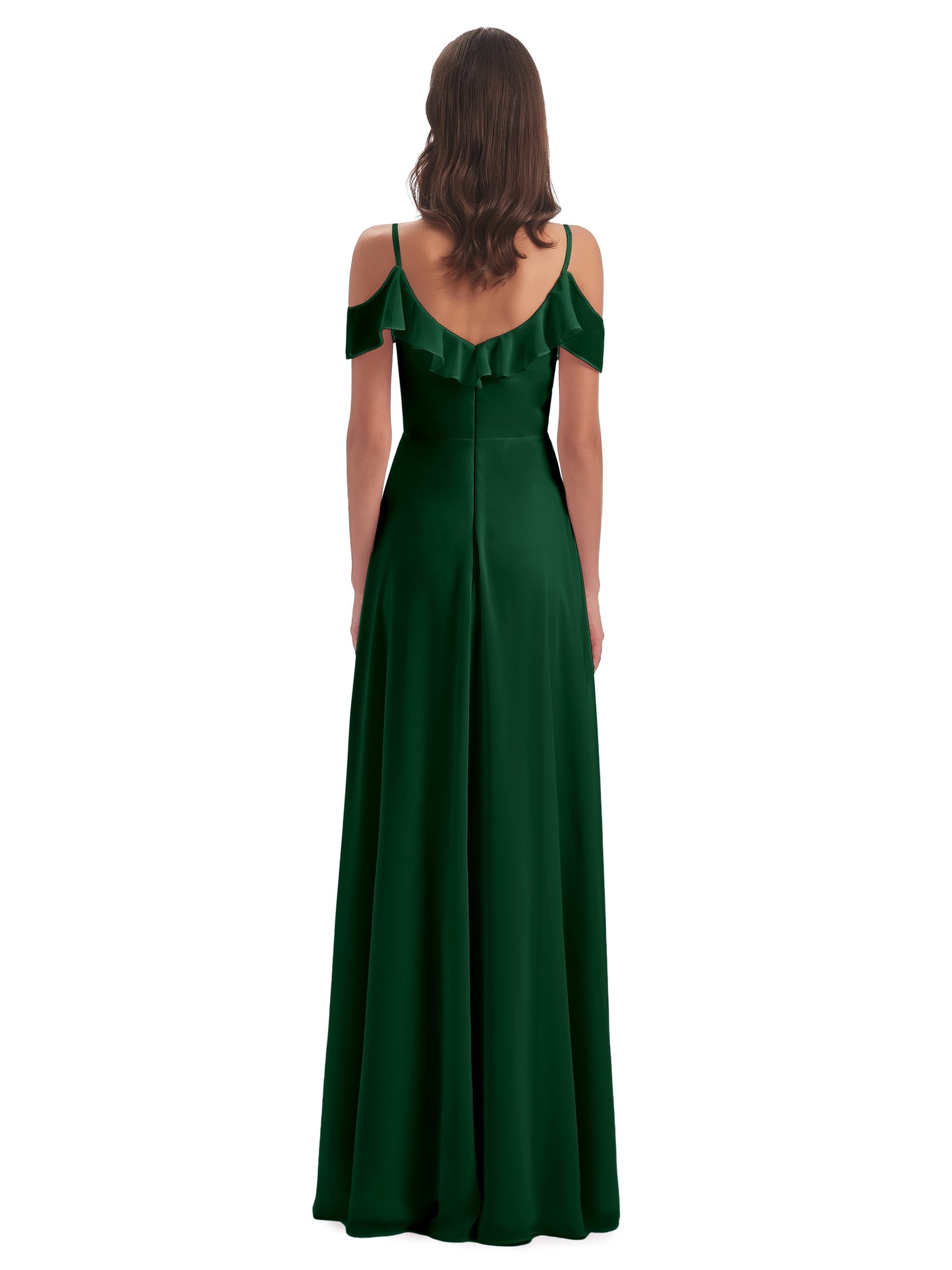 Penelope Sheath Off The Shoulder Long Bridesmaid Dresses