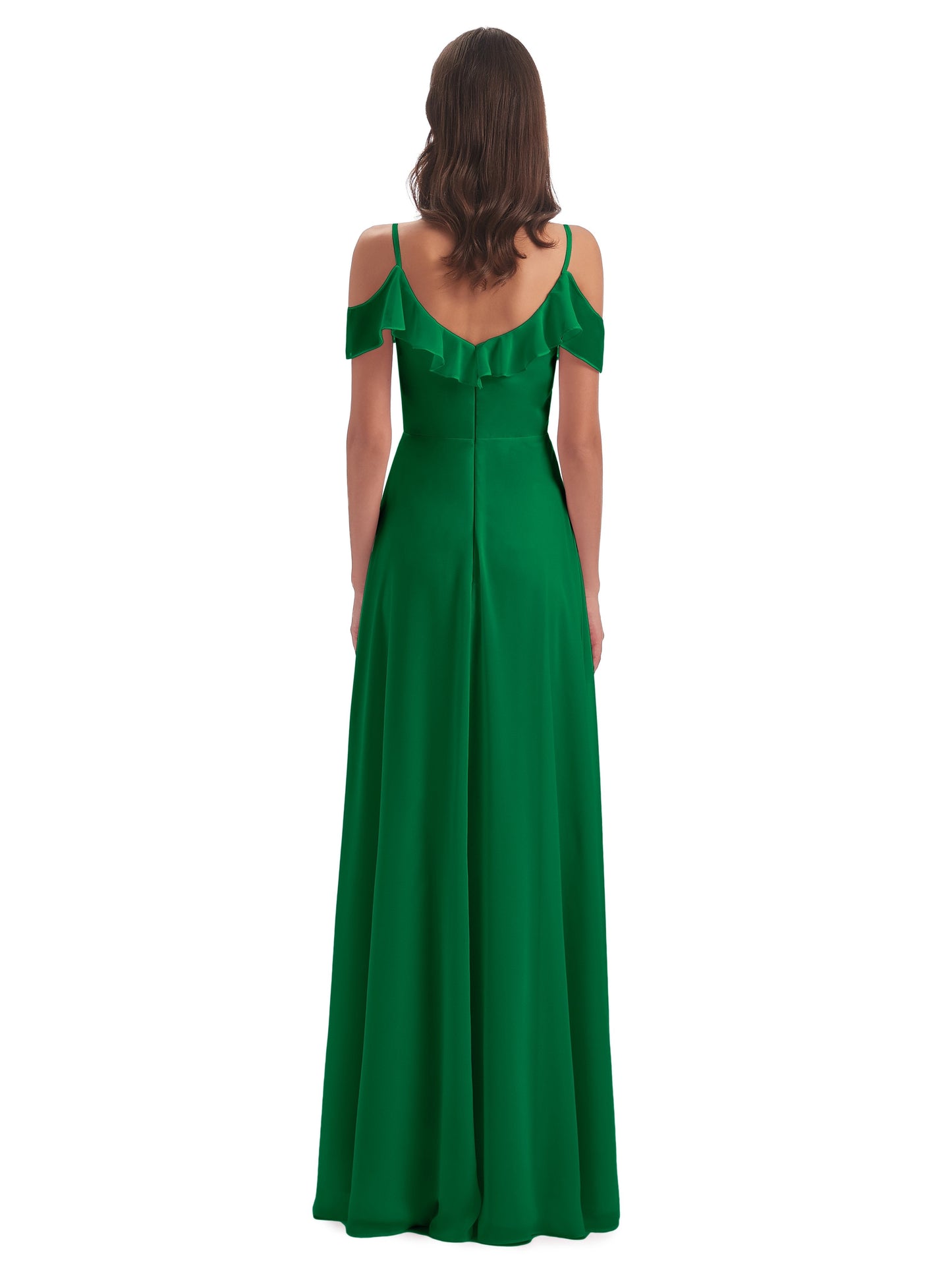 Penelope Sheath Off The Shoulder Long Bridesmaid Dresses