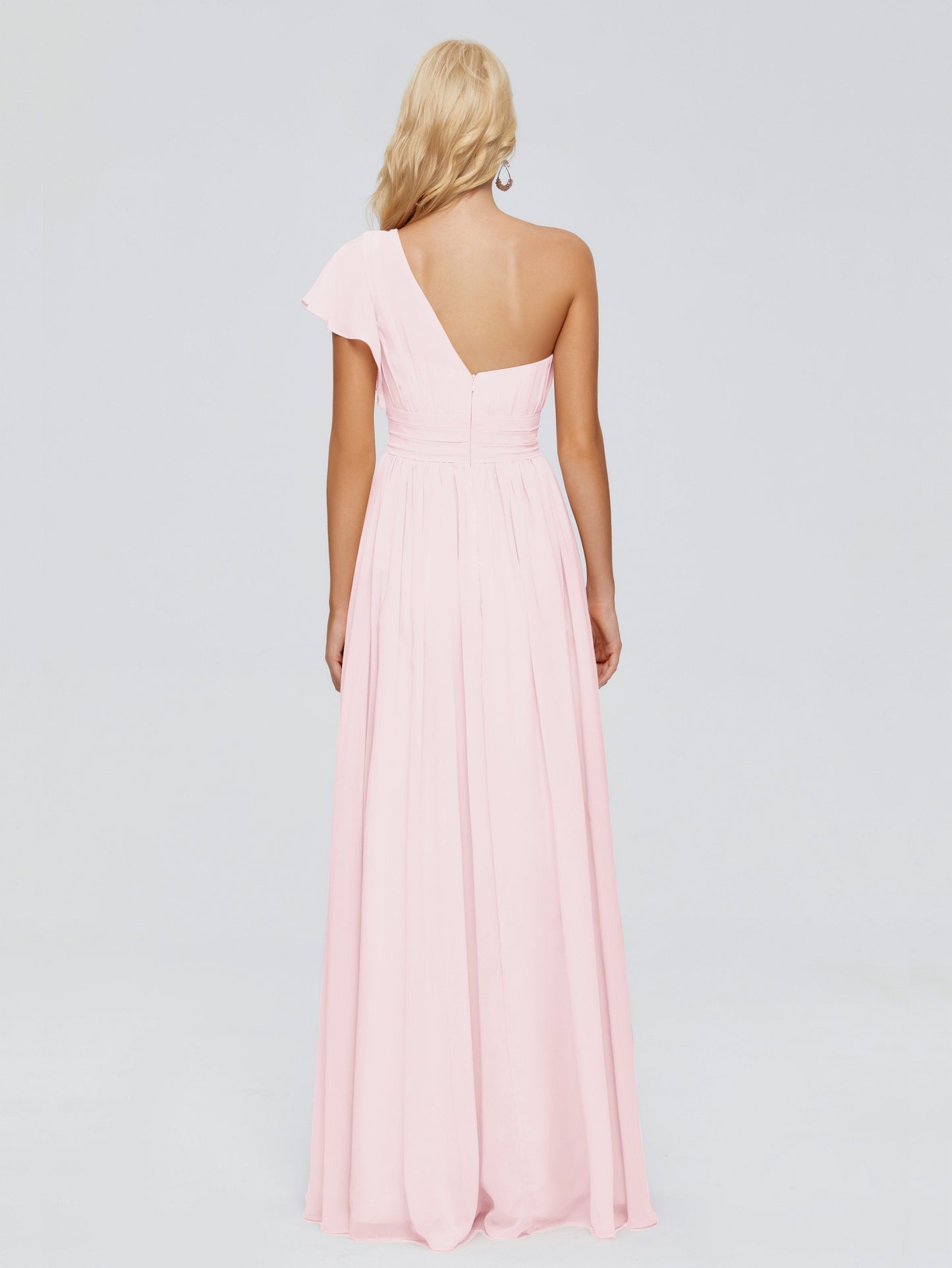 Rylee One Shoulder Chiffon Bridesmaid Dresses
