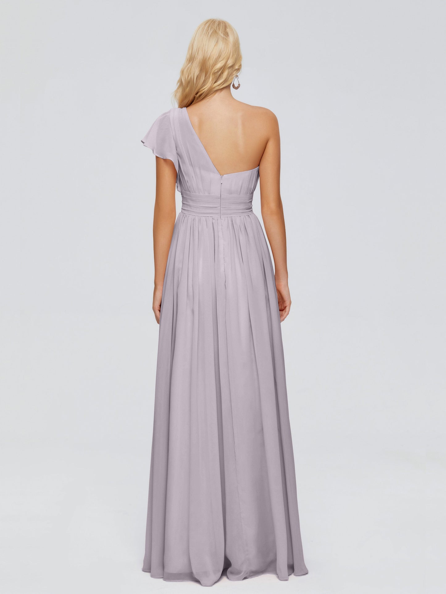 Rylee One Shoulder Chiffon Bridesmaid Dresses