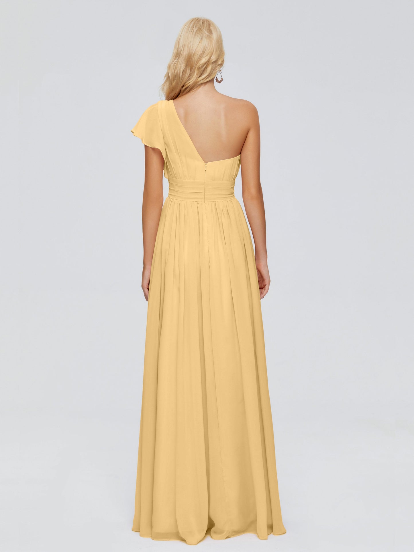 Rylee One Shoulder Chiffon Bridesmaid Dresses