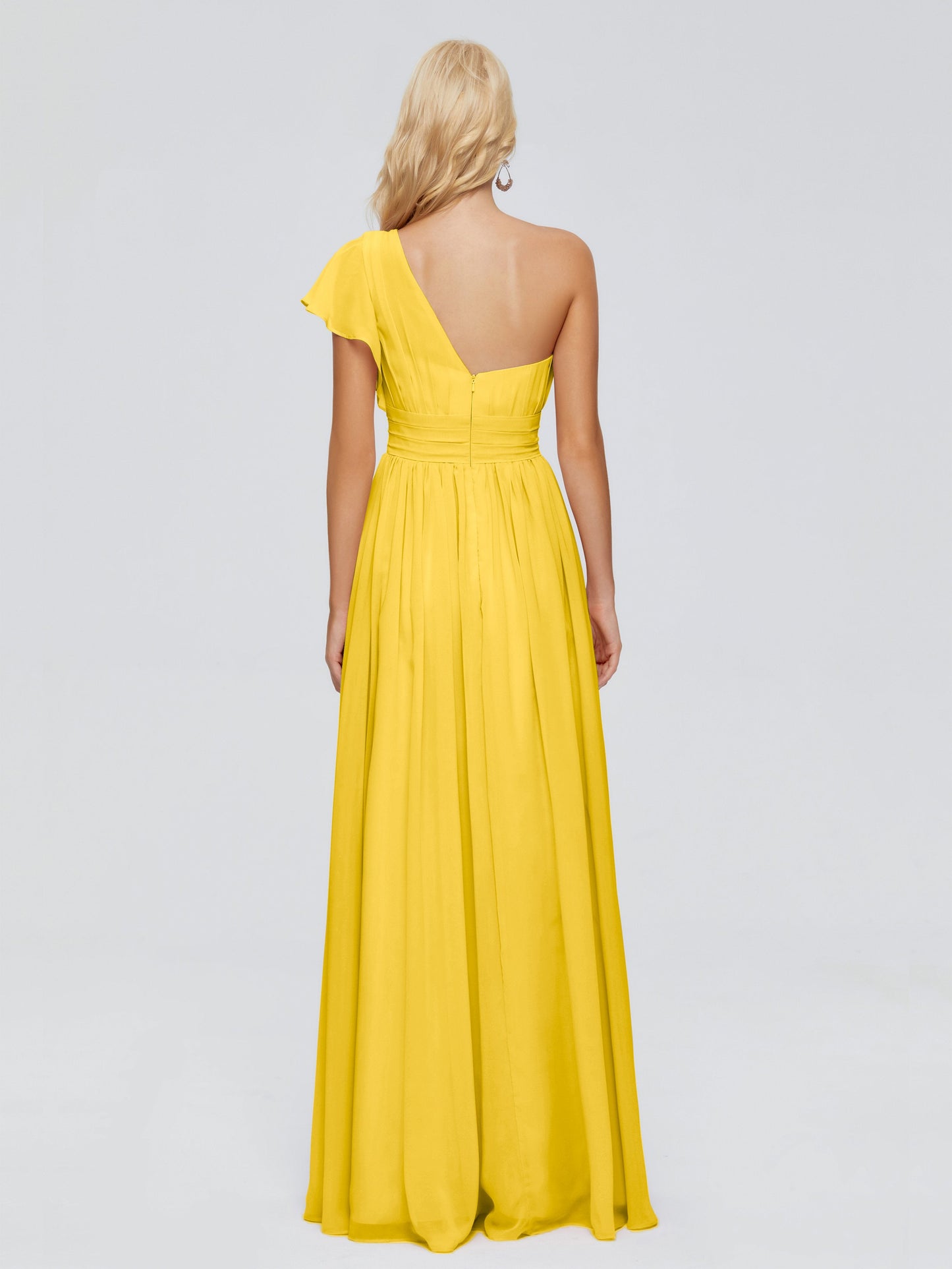 Rylee One Shoulder Chiffon Bridesmaid Dresses