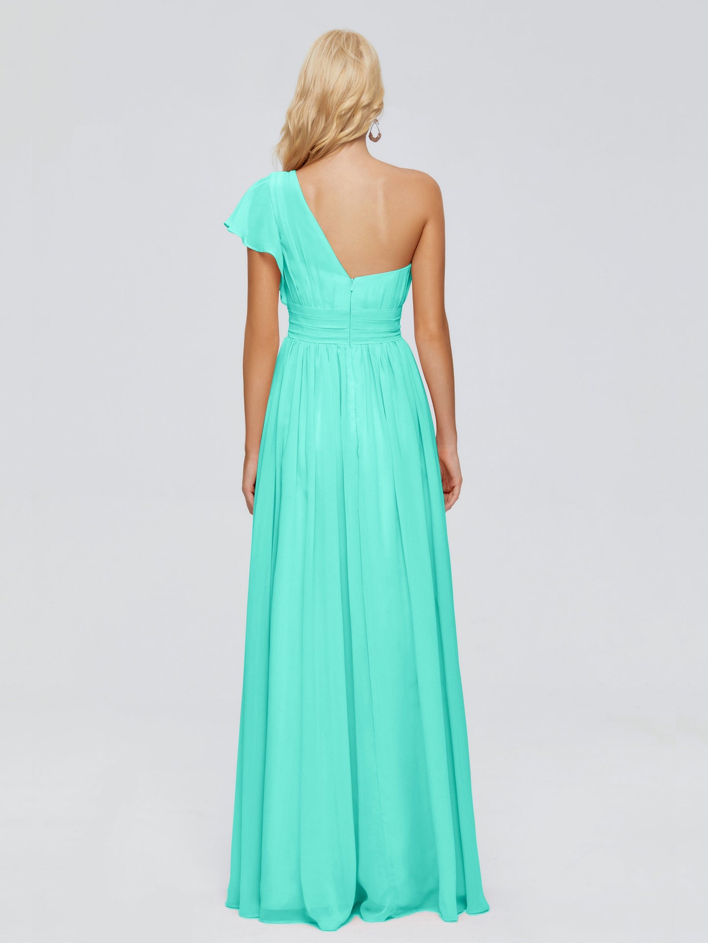 Rylee One Shoulder Chiffon Bridesmaid Dresses