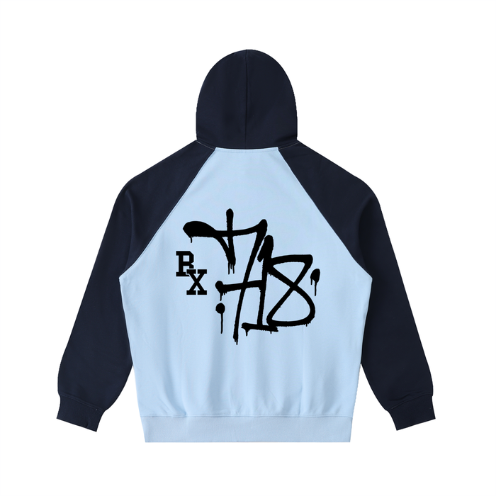 Colombia x Bronx Native Soccer Club Color-Block Raglan Sleeve Hoodie product image 2 of 2 by Bronx Native
