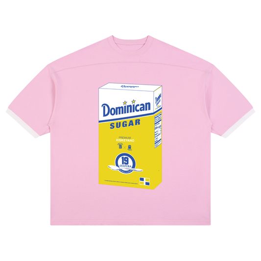 Dominican Sugar Unisex Color Block Drop Shoulder T-Shirt