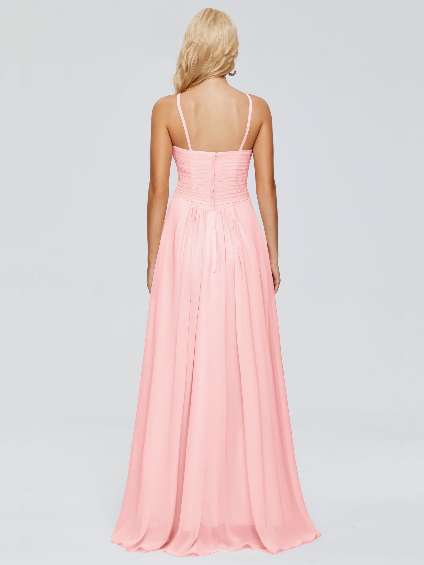 Isla Spaghetti Straps Chiffon Bridesmaid Dresses