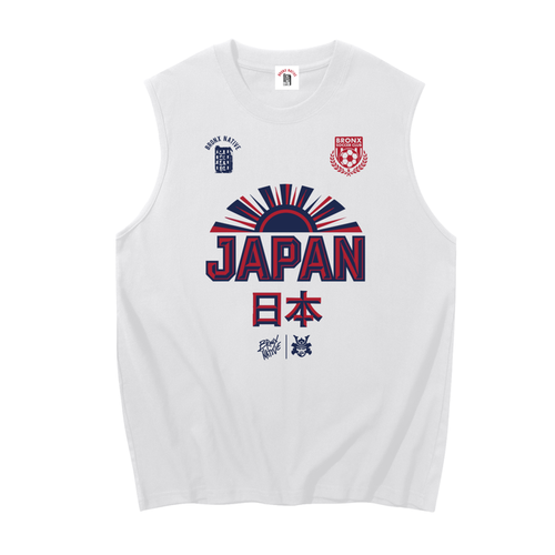Japan x Bronx Native Soccer Sleeveless Cotton Tank Top product image 1 of 2 by Bronx Native