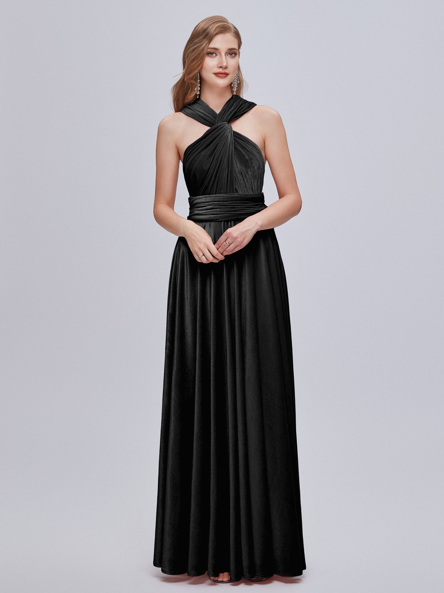 Juliet Infinity Velvet Bridesmaid Dress