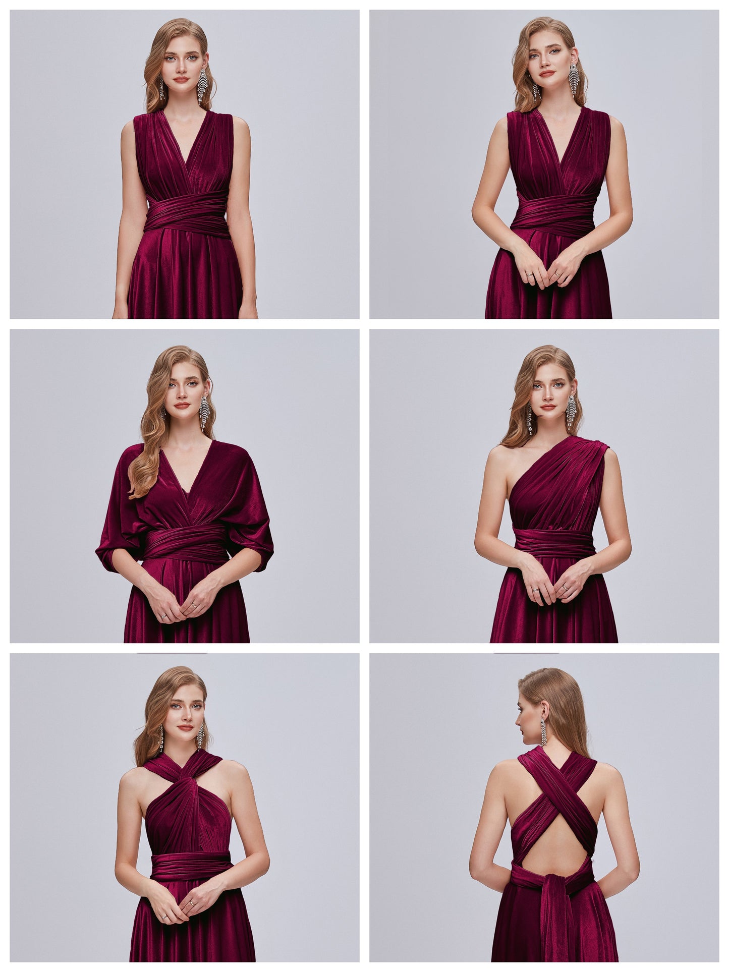 Juliet Infinity Velvet Bridesmaid Dress