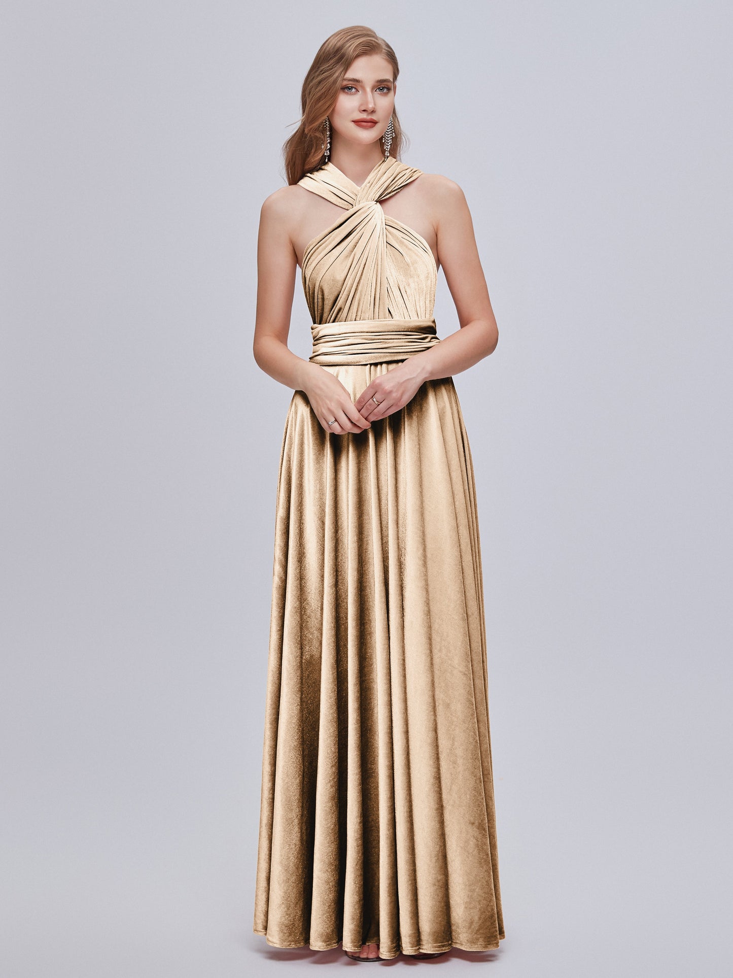 Juliet Infinity Velvet Bridesmaid Dress