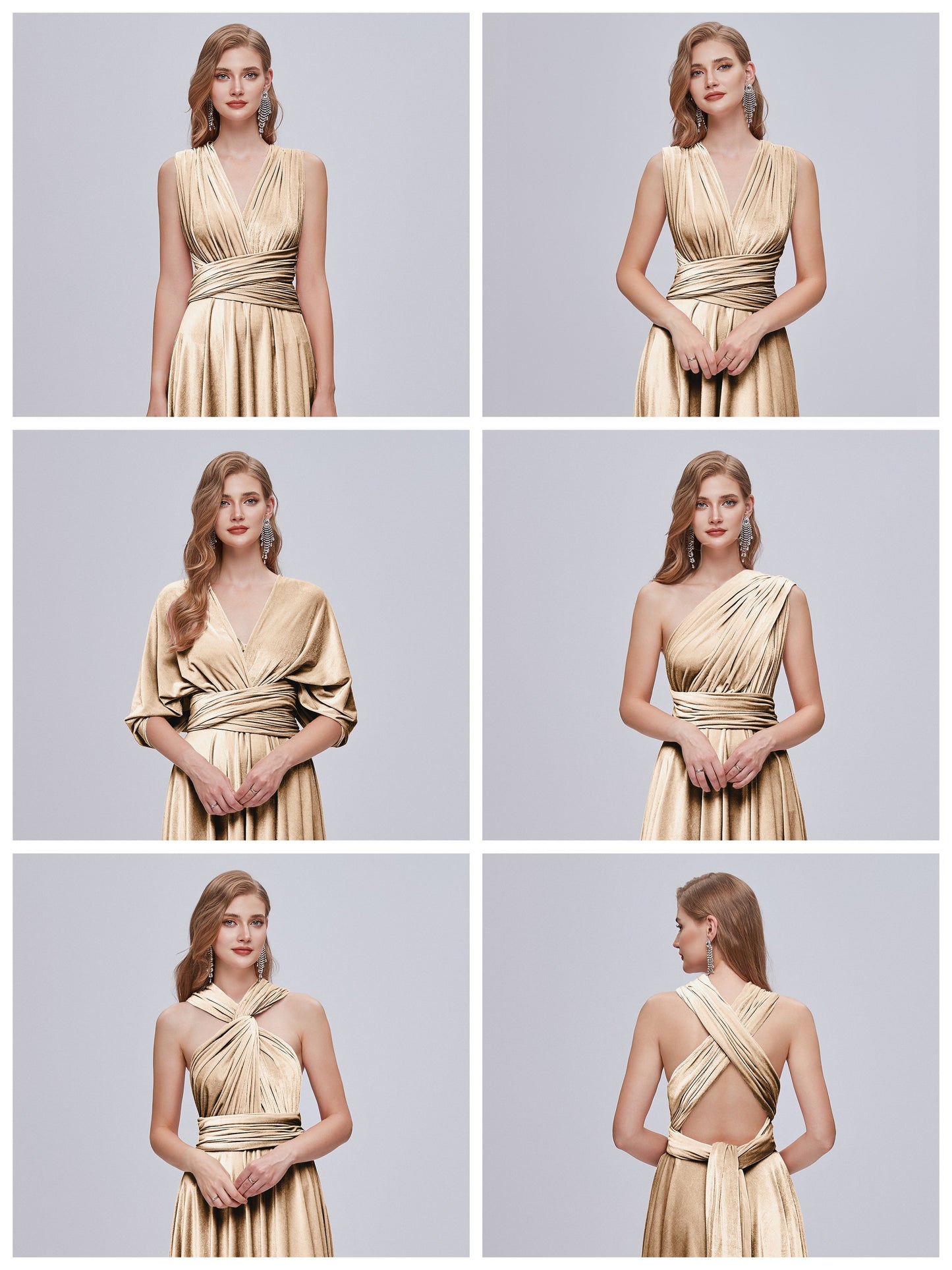 Juliet Infinity Velvet Bridesmaid Dress