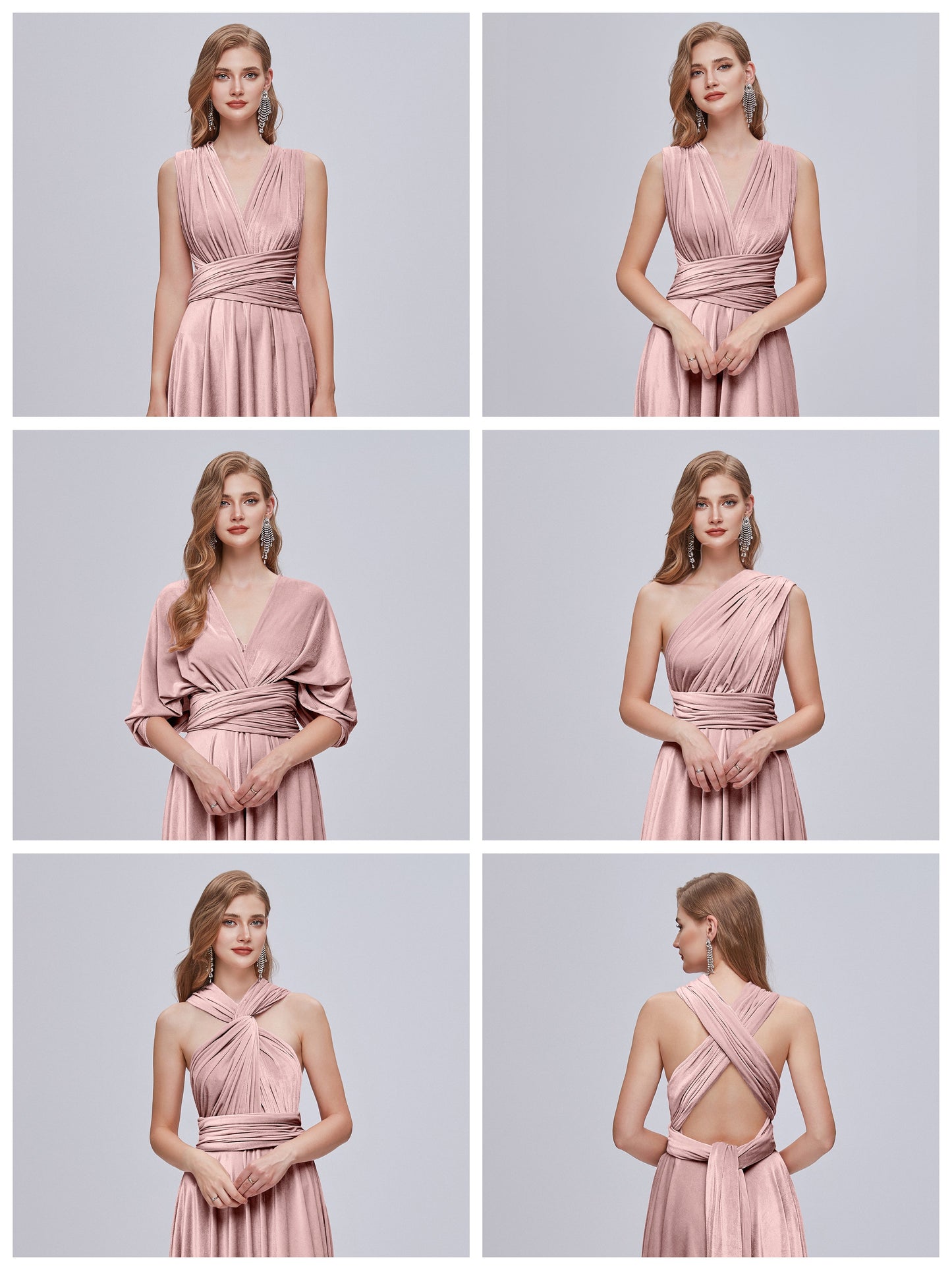 Juliet Infinity Velvet Bridesmaid Dress