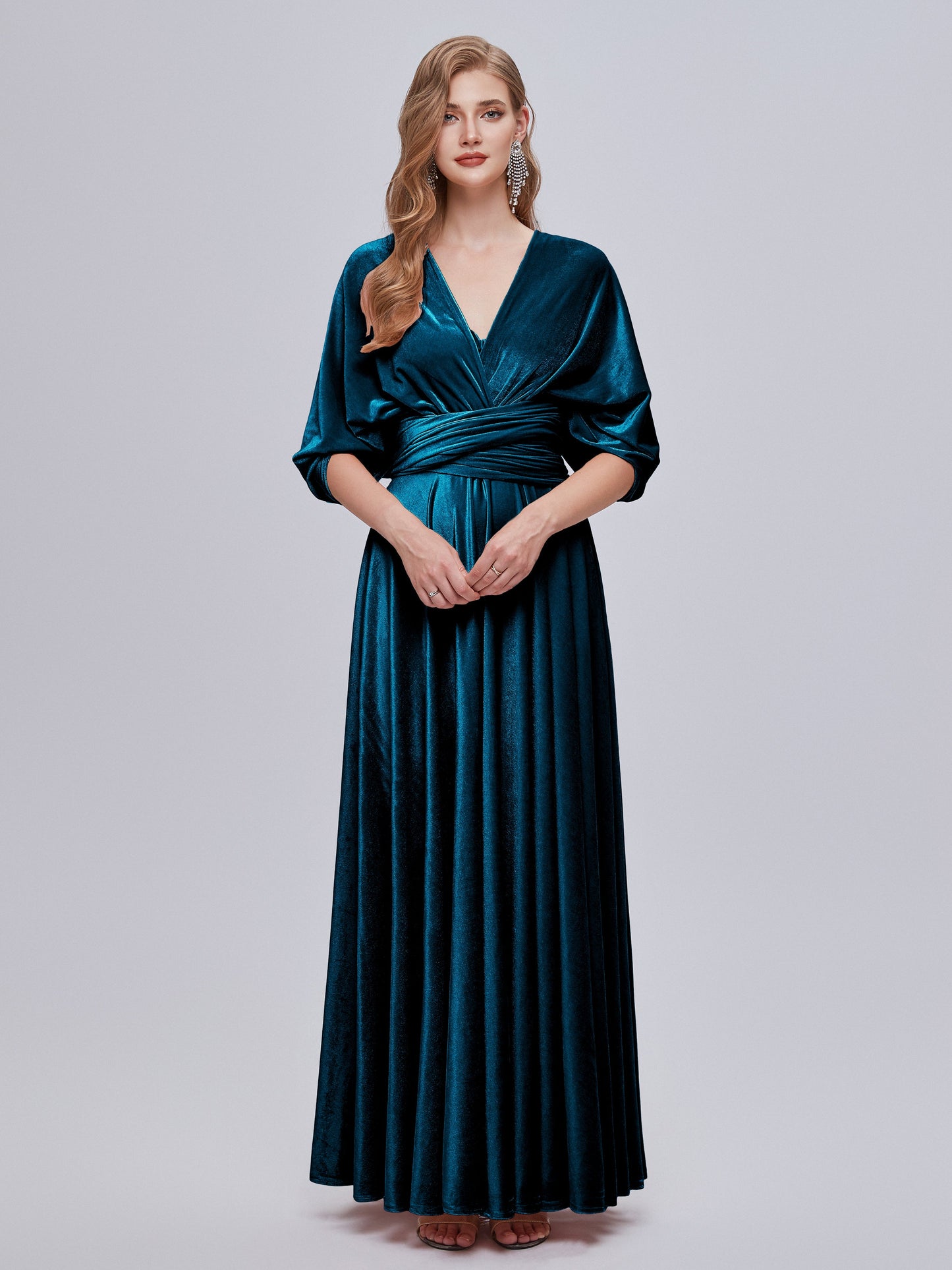 Juliet Infinity Velvet Bridesmaid Dress