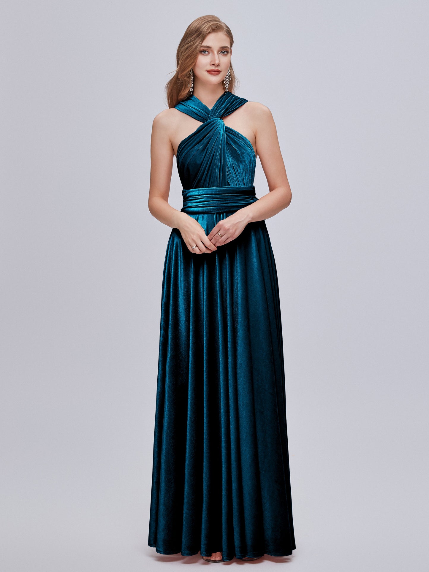 Juliet Infinity Velvet Bridesmaid Dress