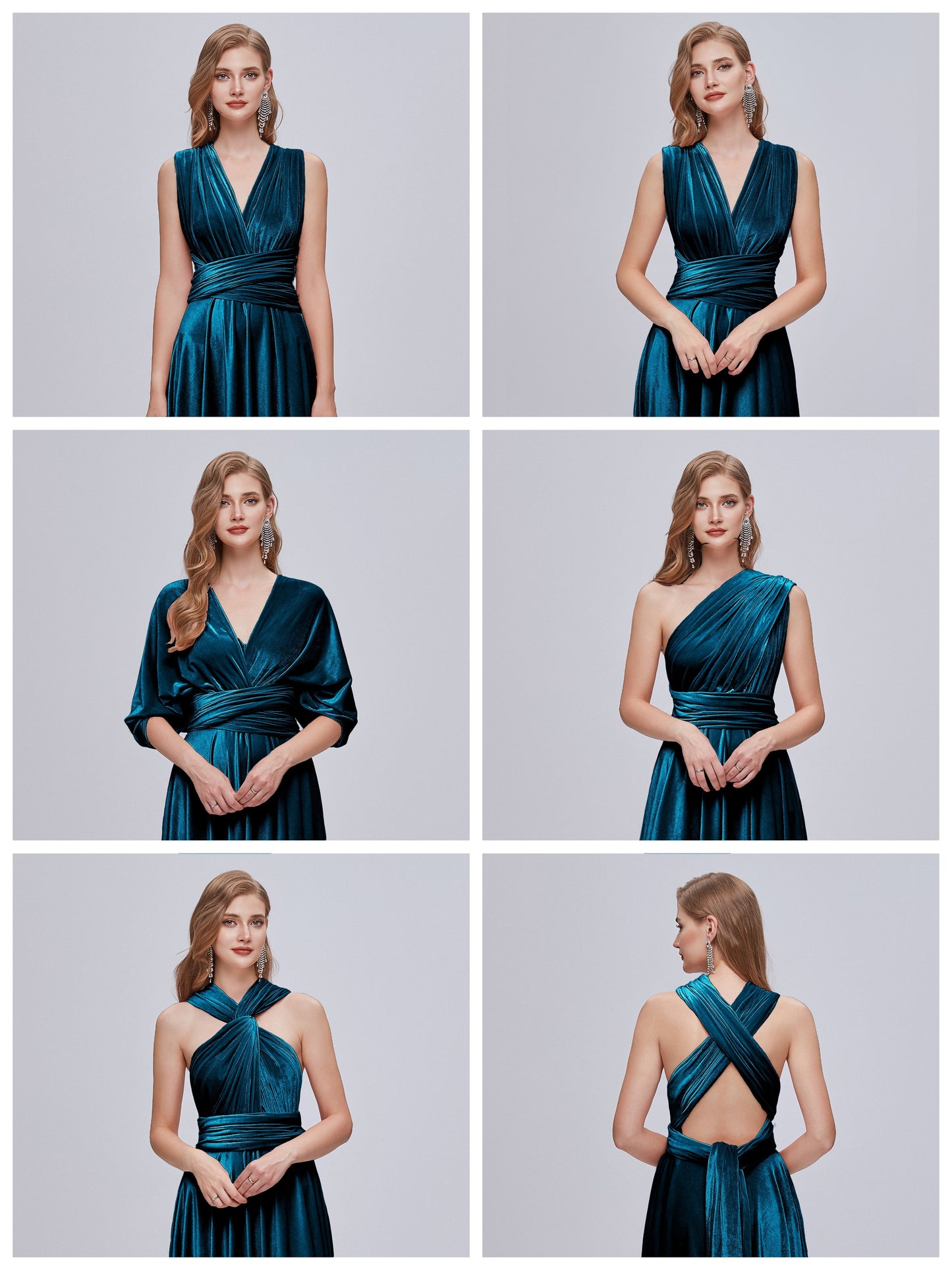 Juliet Infinity Velvet Bridesmaid Dress