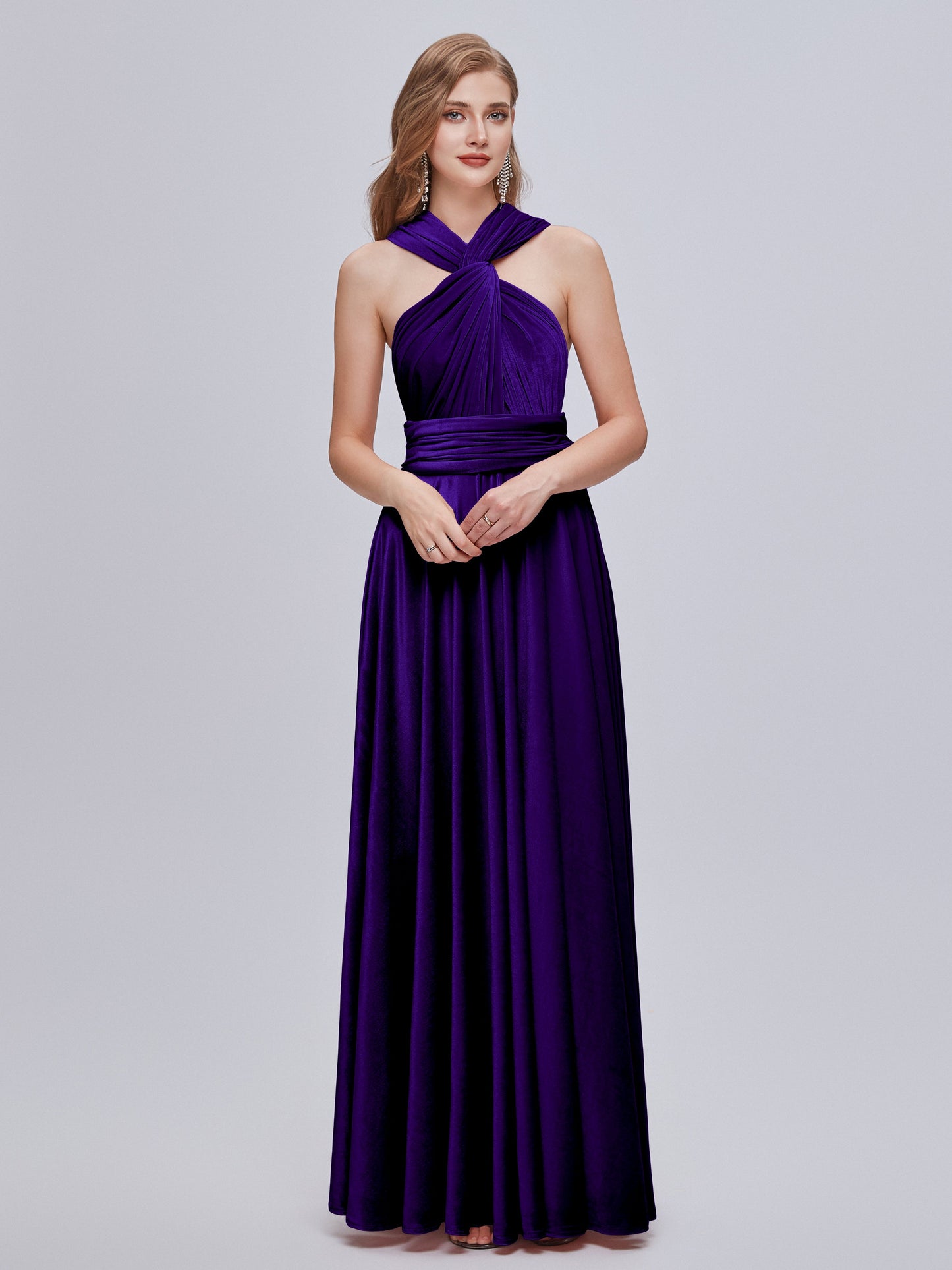 Juliet Infinity Velvet Bridesmaid Dress