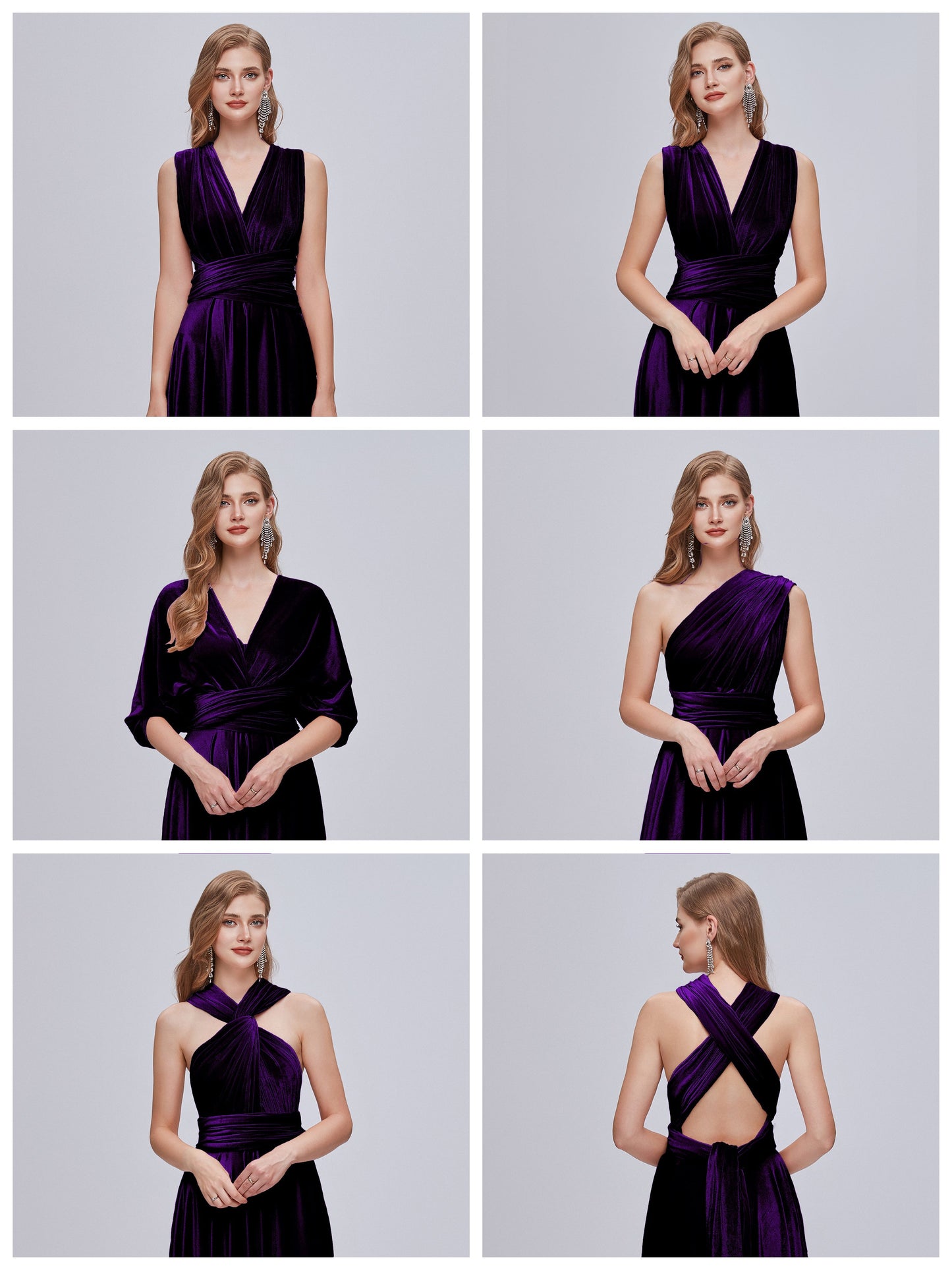 Juliet Infinity Velvet Bridesmaid Dress
