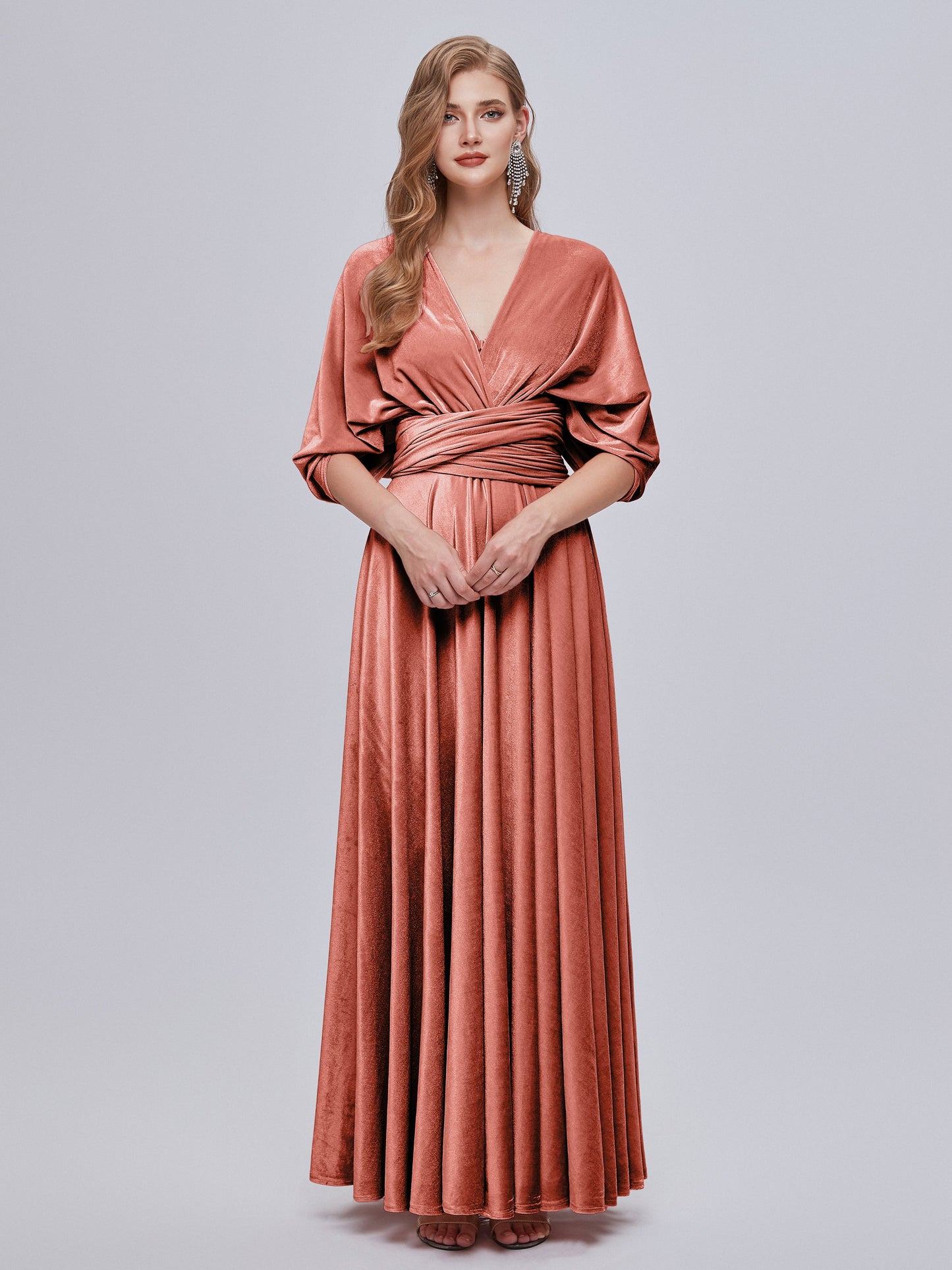 Juliet Infinity Velvet Bridesmaid Dress