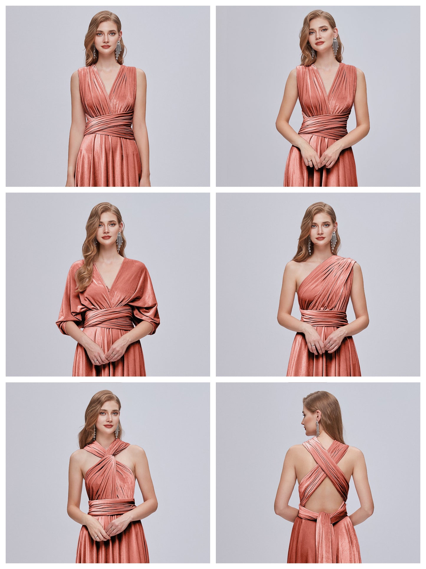 Juliet Infinity Velvet Bridesmaid Dress