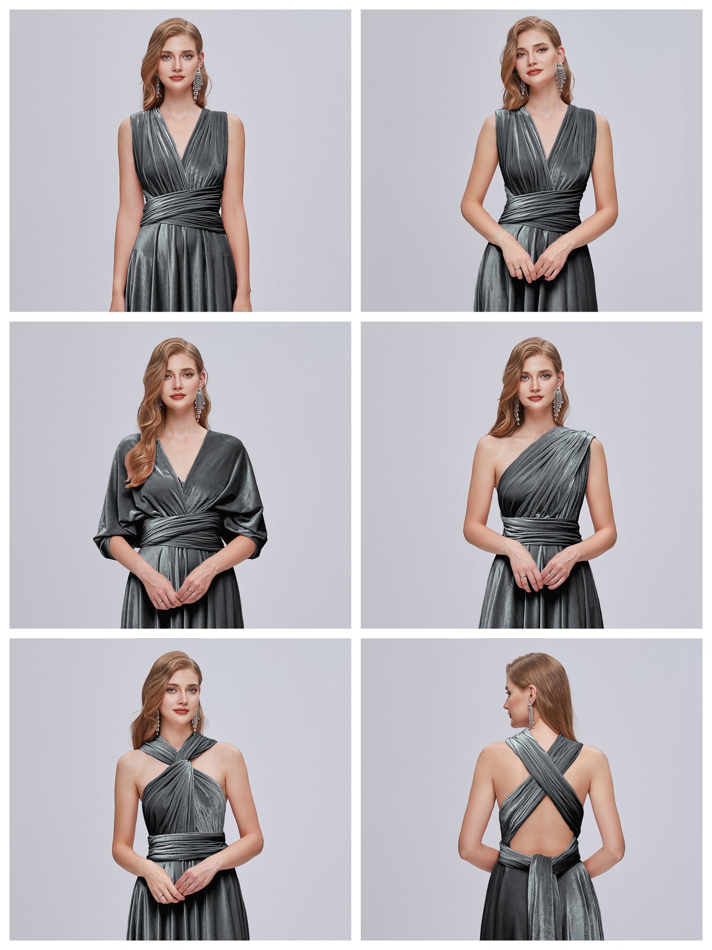 Juliet Infinity Velvet Bridesmaid Dress
