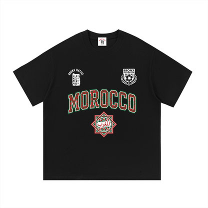 Morocco x Bronx Native Soccer Essential Cotton T-Shirt product image 1 of 2 by Bronx Native