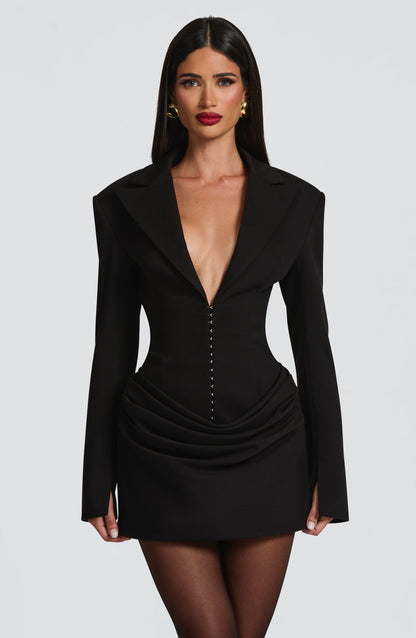 Susie Mini Dress - Black