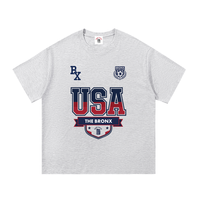 USA x Bronx Native Soccer Essential Cotton T-Shirt product image 5 of 10 by Bronx Native