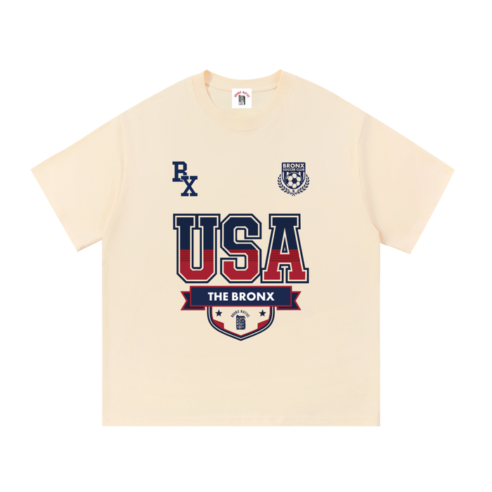 USA x Bronx Native Soccer Essential Cotton T-Shirt product image 7 of 10 by Bronx Native
